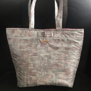 Extra large Tote Bag/Abstract Design Fabric